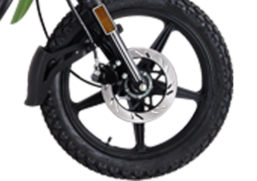 Front optics with LED lamp