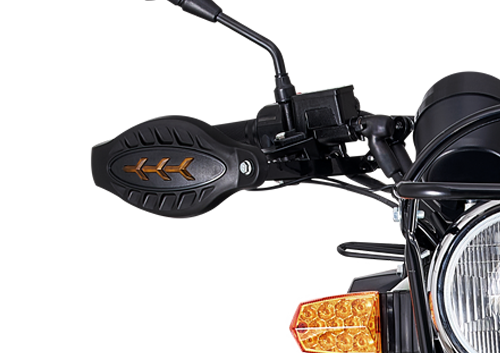 Rear luggage racks